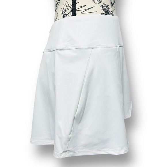 EleVen XL White Skort Built-In Shorts Golf Tennis Stretch Activewear Preppy NWT - Picture 8 of 12